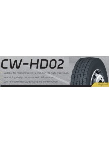 Anvelopa CAMION CROSSWIND CW HD02 205/75R17.5 124/122M TRACTIUNE REGIONAL