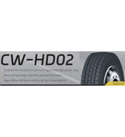 Anvelopa CAMION CROSSWIND CW HD02 225/75R17.5 129/127M TRACTIUNE REGIONAL