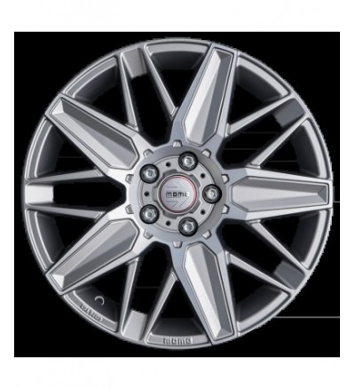 Janta Aliaj MOMO Evoluzione MATT TITAN SILVER POLISHED 8X18 5X112 ET 42 CB 72.3