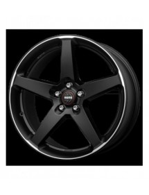 Janta Aliaj MOMO FIVE MATT BLACK POLISHED 8X17 5X112 ET 35 CB 79.6