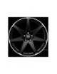 Janta Aliaj MOMO Seven MATT BLACK POLISHED 8X18 5X112 ET 42 CB 72.3